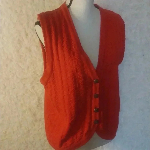 Vintage Northern Reflections Quilt Style Knit Sweater Vest Size M - Picture 6 of 8